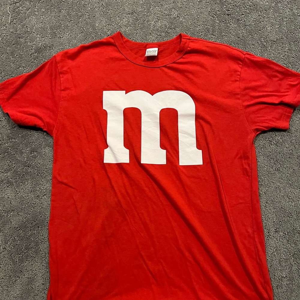 m&m shirt